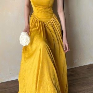 Sophia Silk Corset Dress Champagne Vintage Gown Elegant